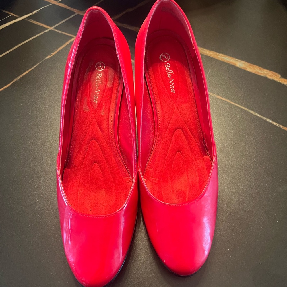 Bella Marie Bold Red Heels Perfect Valentine